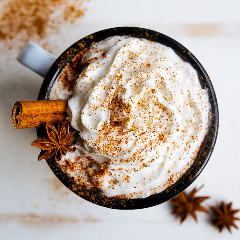 Homemade Vegan Pumpkin Spice Latte (PSL)