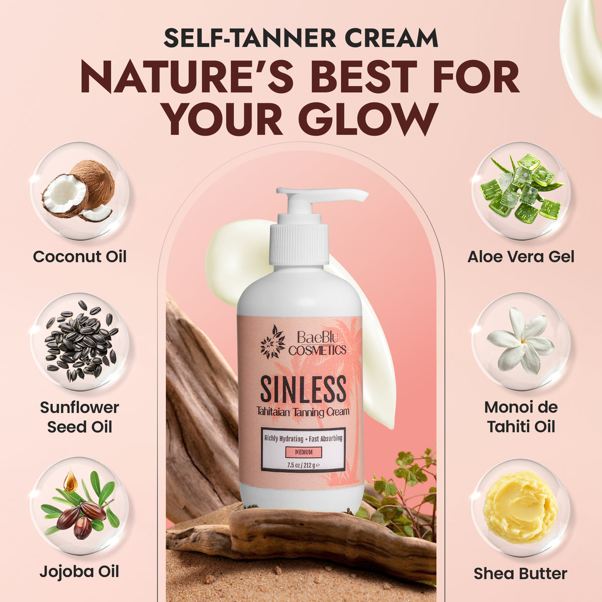 Sinless Tahitian Tanning Cream