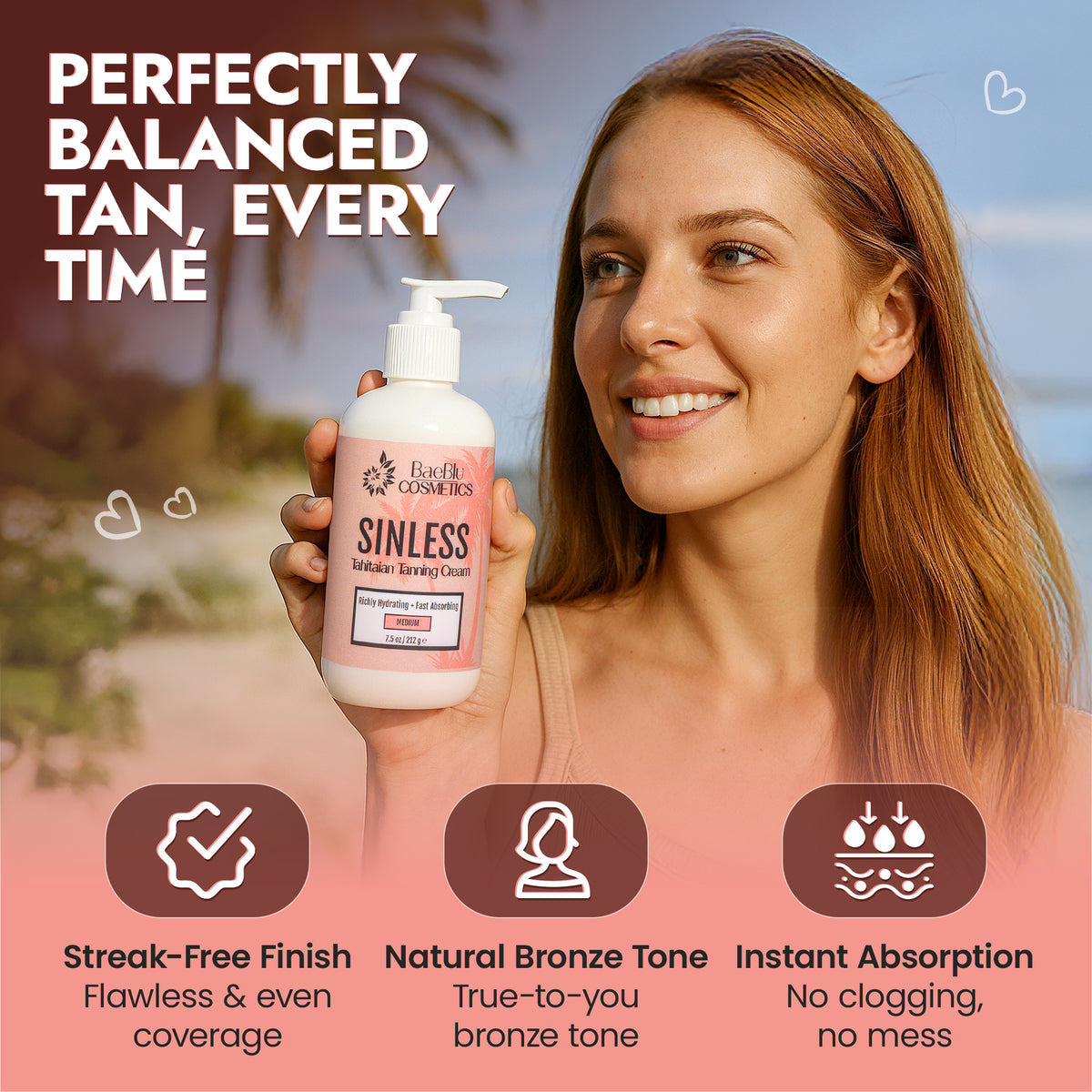 Sinless Tahitian Tanning Cream